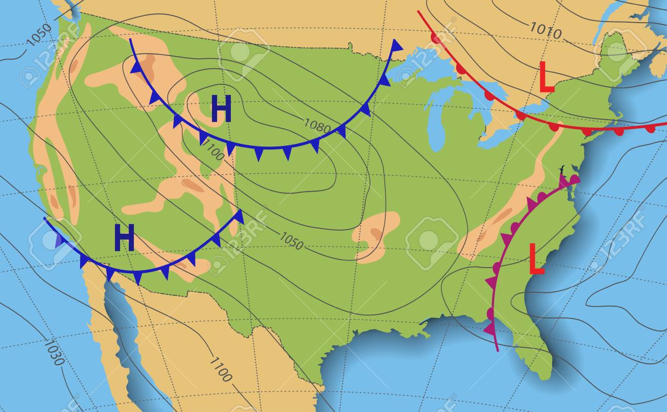 Synoptic Chart East Coast Usa