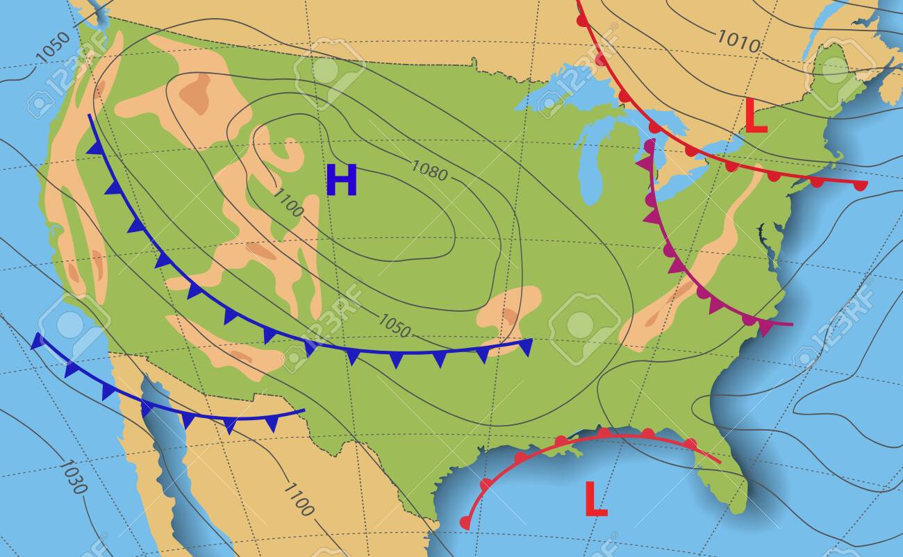 Synoptic Chart East Coast Usa