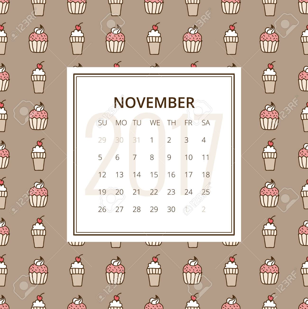 one month calendar template