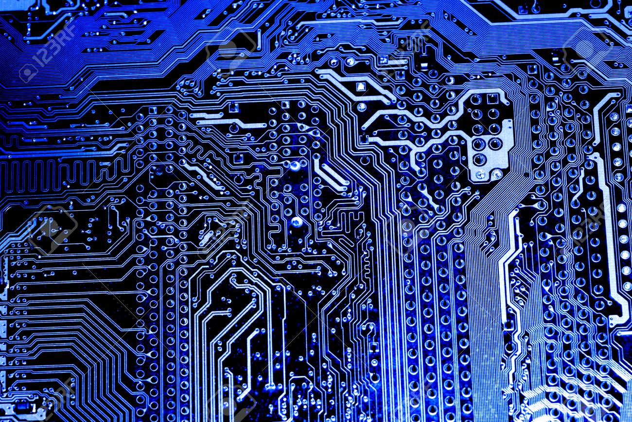抽象化 電子回路のメインボード技術コンピューターの背景 ロジック ボード Cpu マザーボード メインボード システム ボード マザー のクローズ アップ の写真素材 画像素材 Image 0152