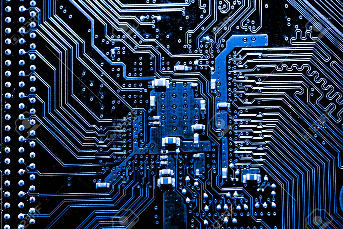 추상, 회로의 전자 메인 보드 컴퓨터에 가까이 기술 배경입니다. (논리 보드, CPU 마더 보드, 메인 보드, 시스템 보드, Mobo)  로열티 무료 사진, 그림, 이미지 그리고 스톡포토그래피. Image 88550515