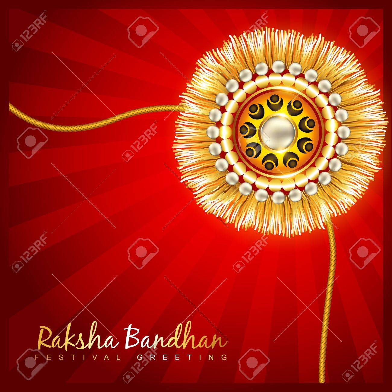 Beautiful Raksha Bandhan Yellow Festival Indian Style Background Stock Illustration Download Image Now iStock