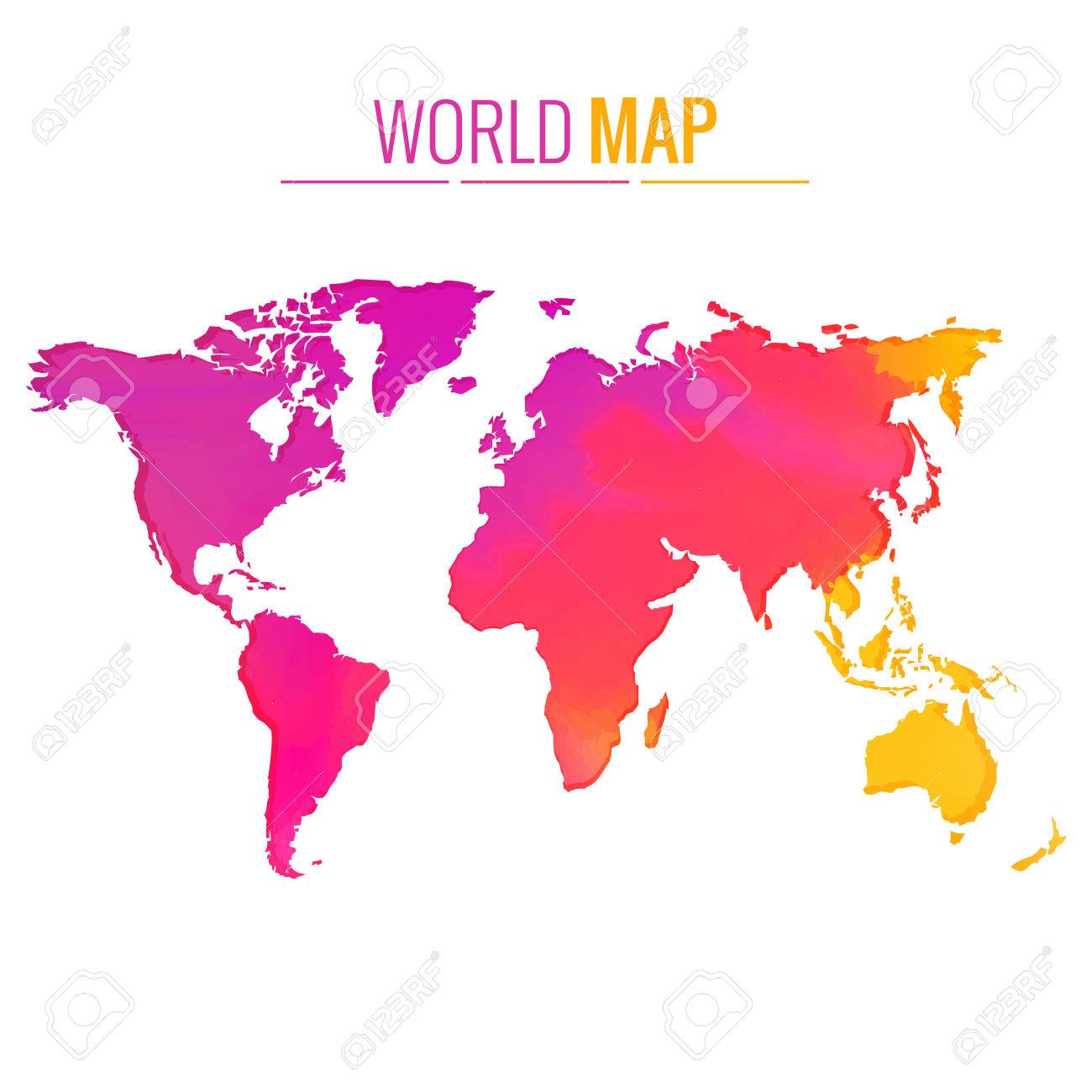 Colorful World Map Vector Design Illustration Royalty Free Cliparts Vectors And Stock Illustration Image Colorful World Map Vector Design Illustration Royalty Free Cliparts Vectors And Stock Illustration Image