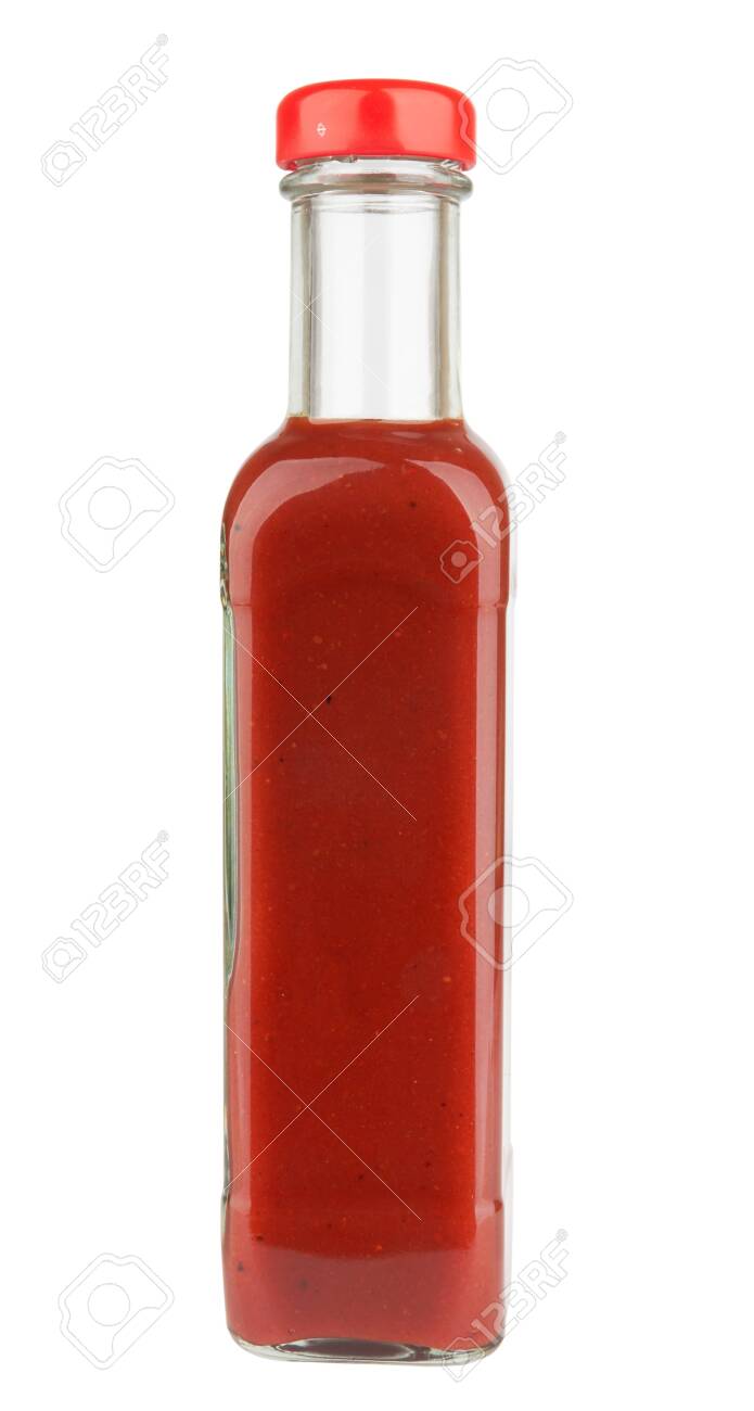 Download Bottle Of Red Hot Sauce Isolated On White Background Stock Photo Picture And Royalty Free Image Image 126483347 Yellowimages Mockups