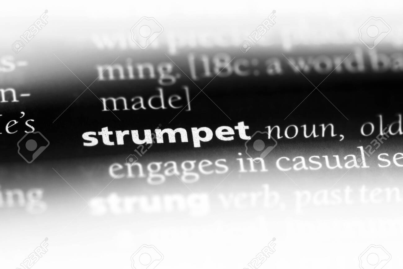 Strumpet Word In A Dictionary Strumpet Concept Stock Photo Picture And Royalty Free Image Image 107388635