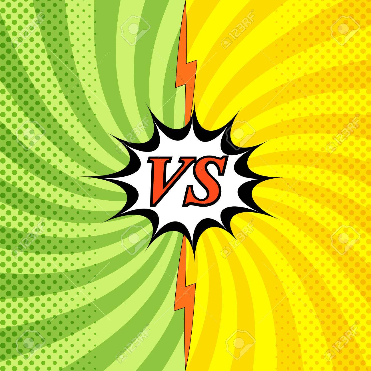 背景が明るいカラフルな対立のイラスト素材 ベクタ Image 79272172