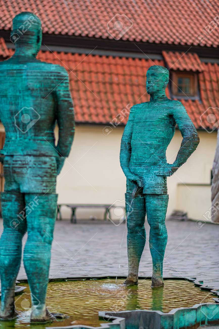 Pissing Man