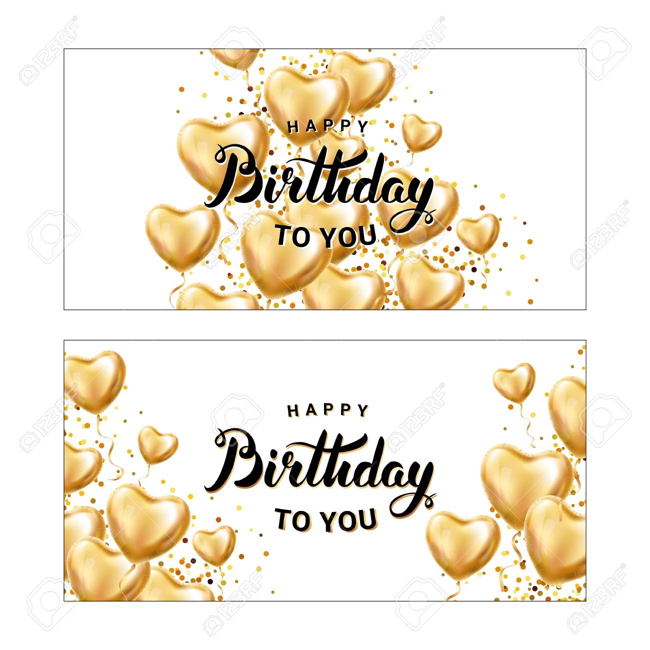 Banniere De Ballon Joyeux Anniversaire Ballon Transparent Coeur Rouge Or Sur Fond Ballons De Fete Givres Pour La Conception D Evenements Ballons Isoles A L Air Decorations De Fete Anniversaire Anniversaire Celebration Clip Art