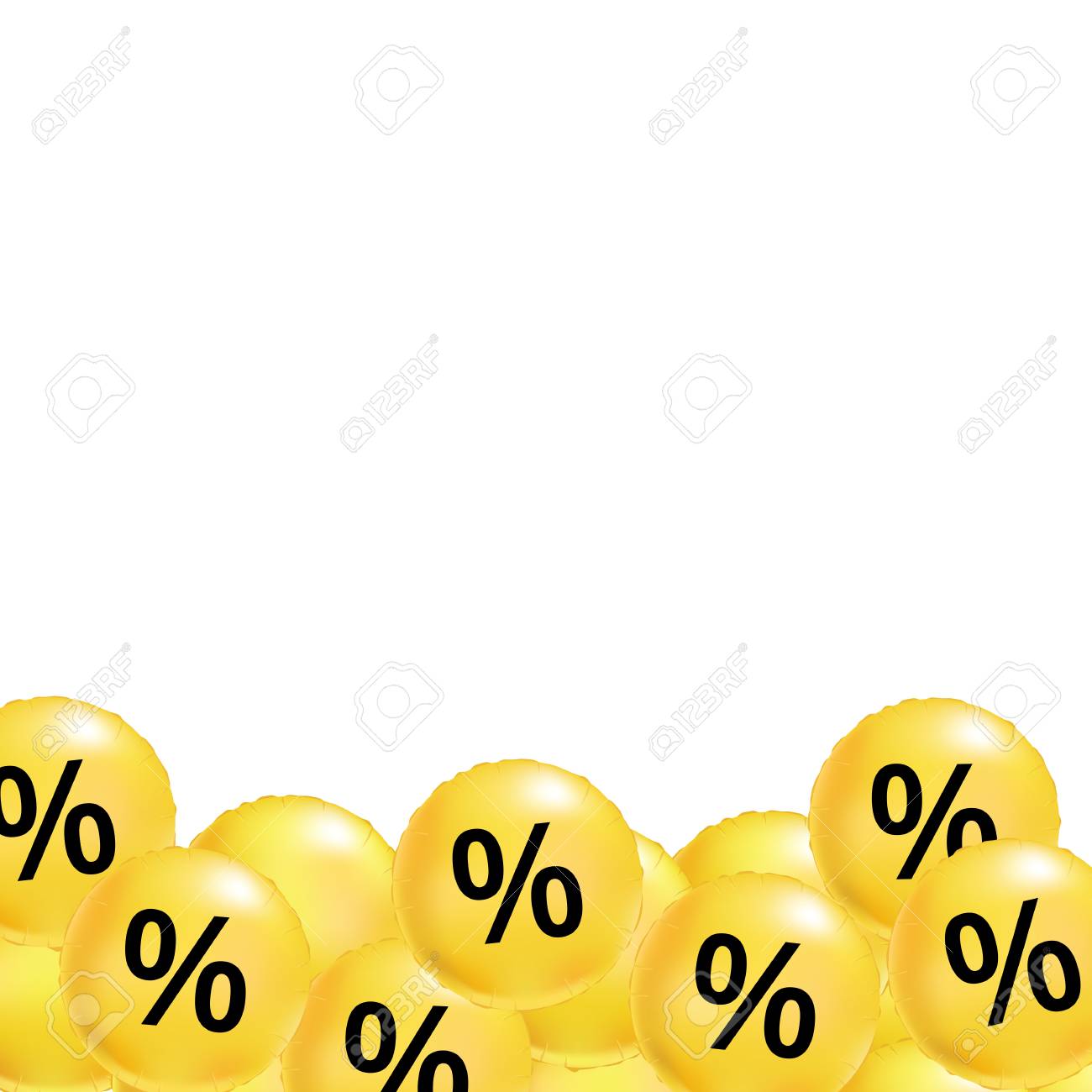 Venda Baloes Amarelos Cartaz De Balao De Oferta Especial Banner De Baixo Preco Flyer Com Desconto Papel De Parede Percentual De Ferias Modelo De Compras Design Para Negocios Moda Beleza Loja Na