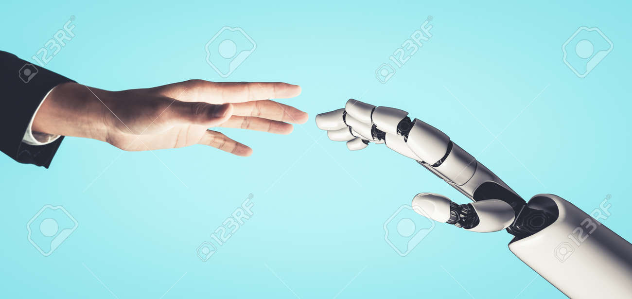 3d renderização de inteligência artificial ai pesquisa de robô droide e desenvolvimento de cyborg para o futuro das pessoas que vivem. mineração de dados digital e design de tecnologia de aprendizado de máquina para o cérebro do computador. - 185491110 3d renderização de inteligência artificial ai pesquisa de robô droide e desenvolvimento de cyborg para o futuro das pessoas que vivem. mineração de dados digital e design de tecnologia de aprendizado de máquina para o cérebro do computador. - 185491110