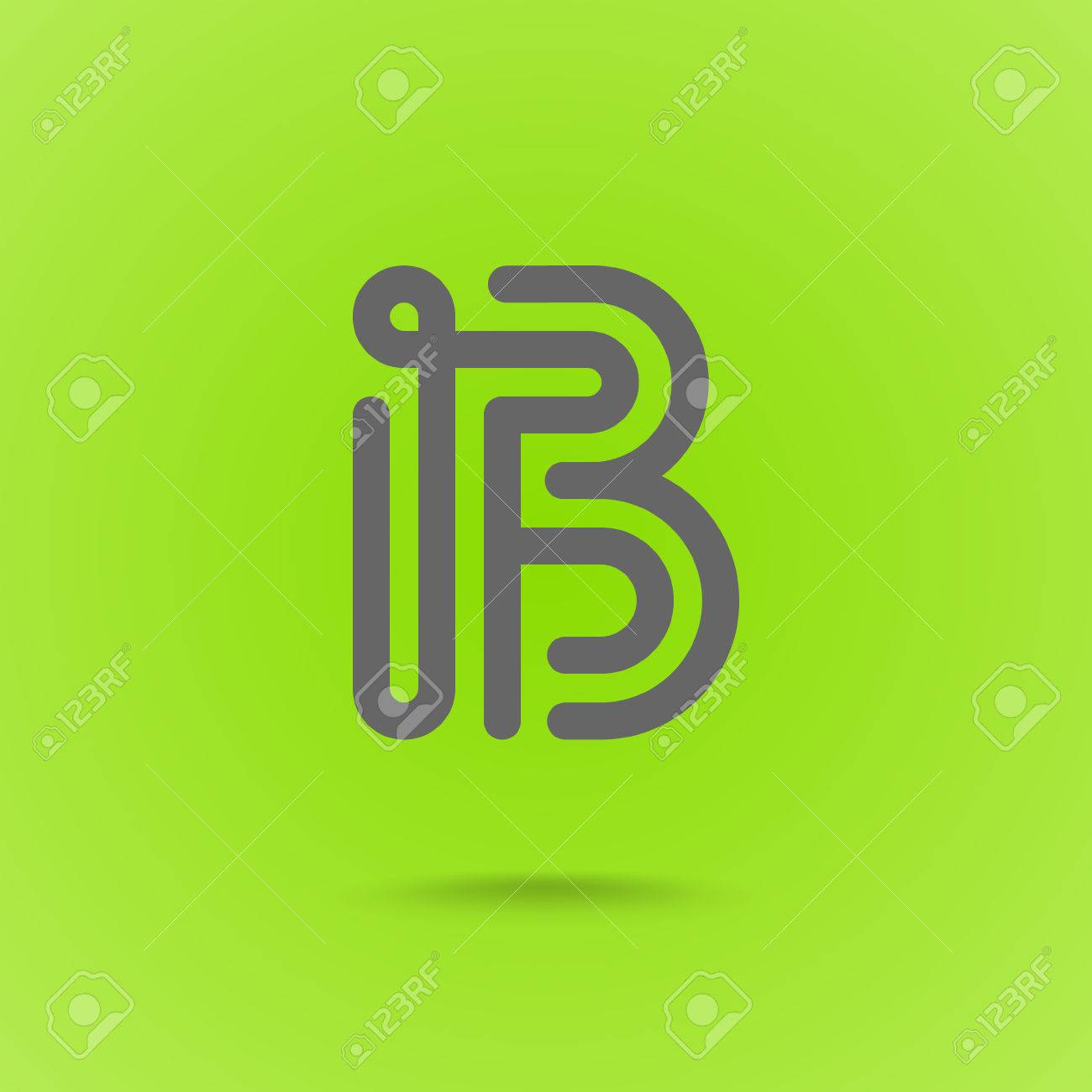 green letter