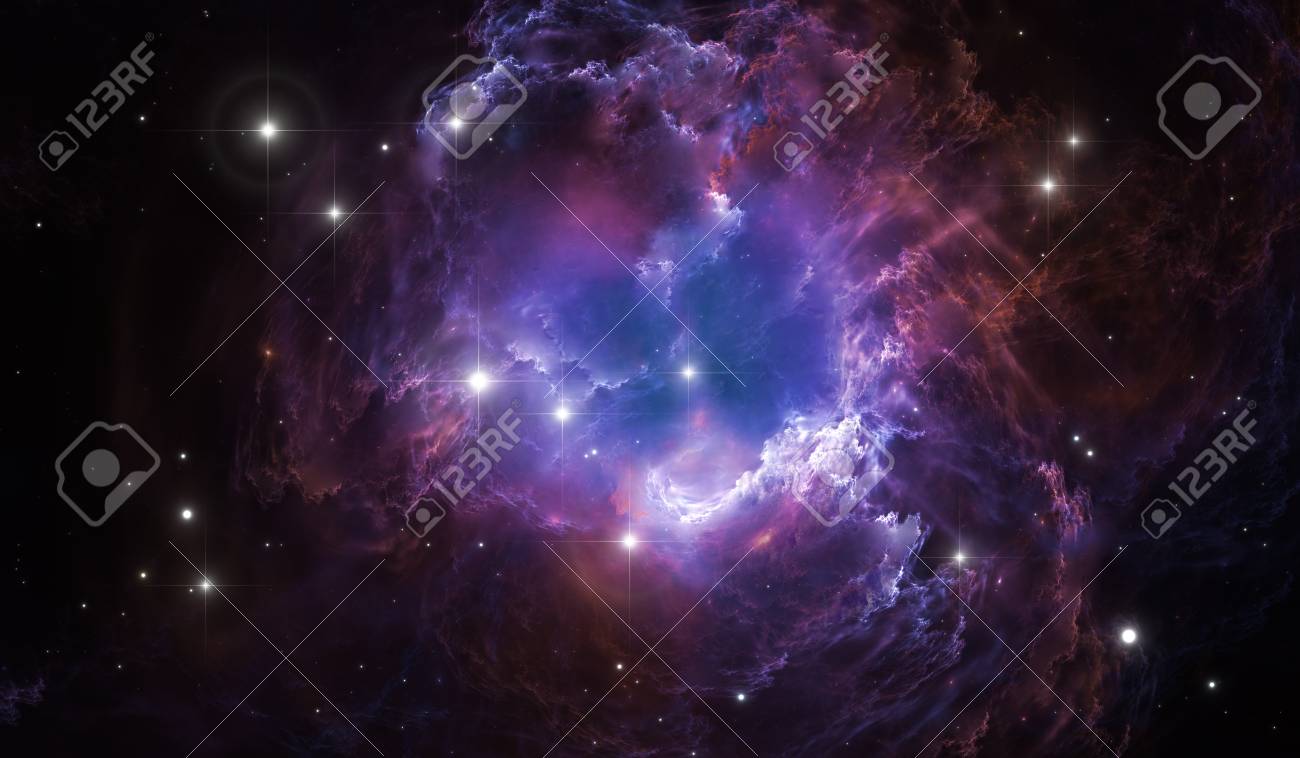 Nebuleuse De Reflexion Le Site De Formation D Etoiles Illustration Banque D Images Et Photos Libres De Droits Image