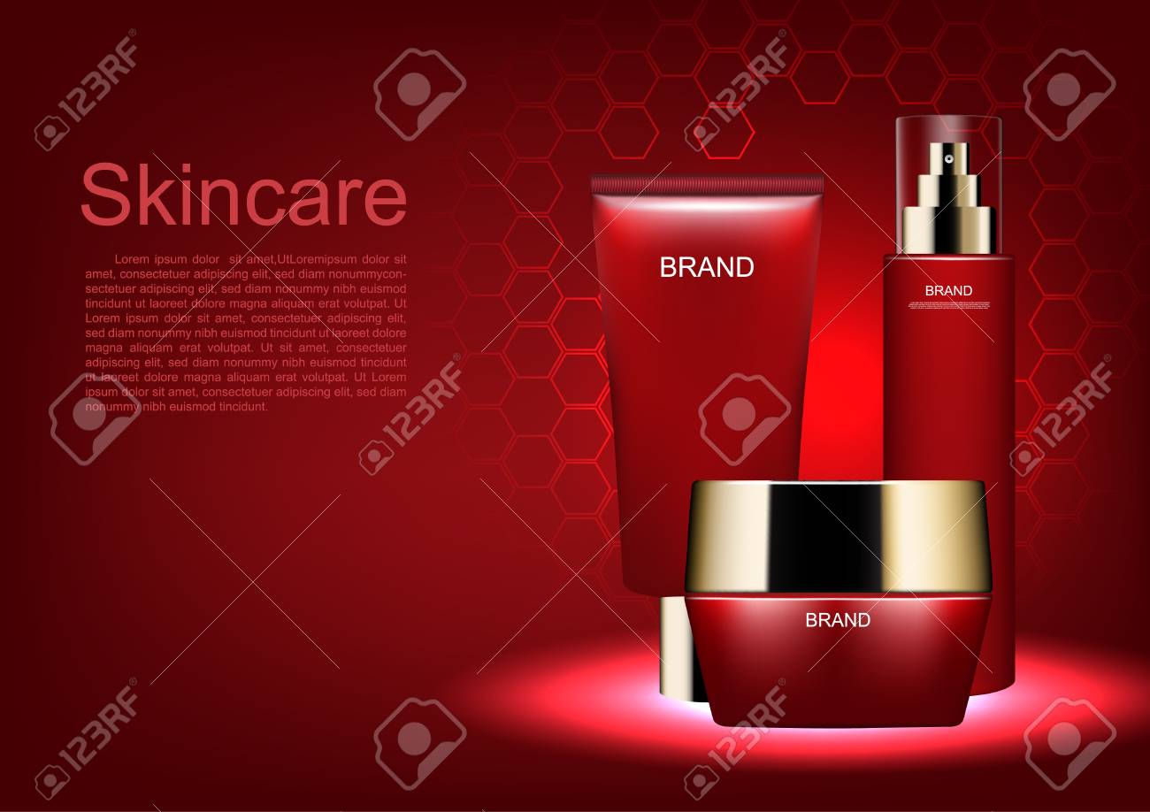 red skin face products