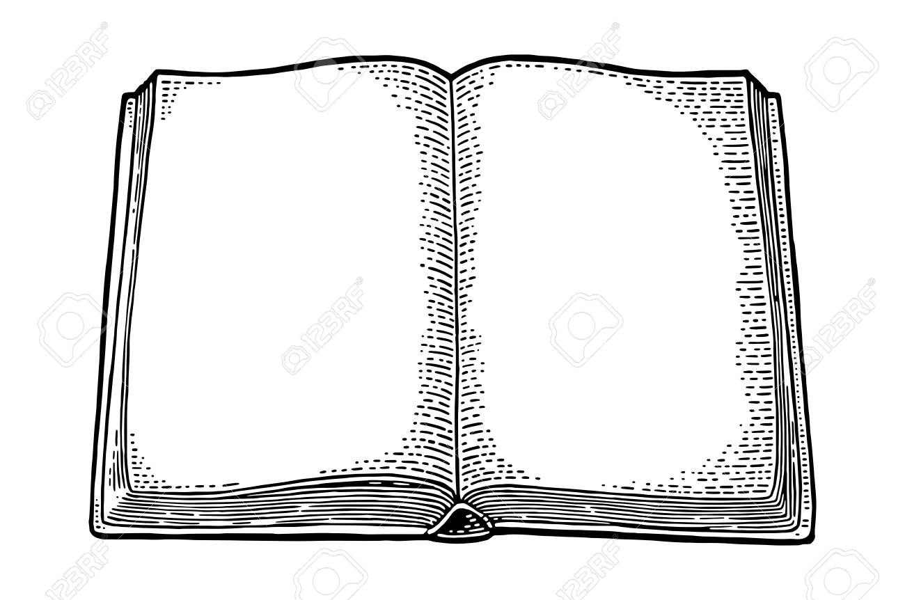 Open Book Drawing Vector Images (over 8,900)