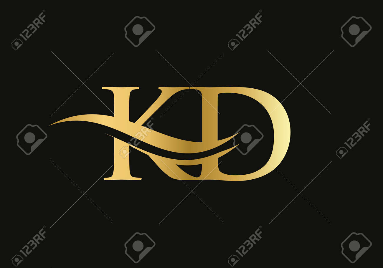 Gold KD Letter Logo Design. KD Logo Design With Creative And Modern Trendy  Royalty Free SVG, Cliparts, Vectors, and Stock Illustration. Image  167551273., image size:1300x910