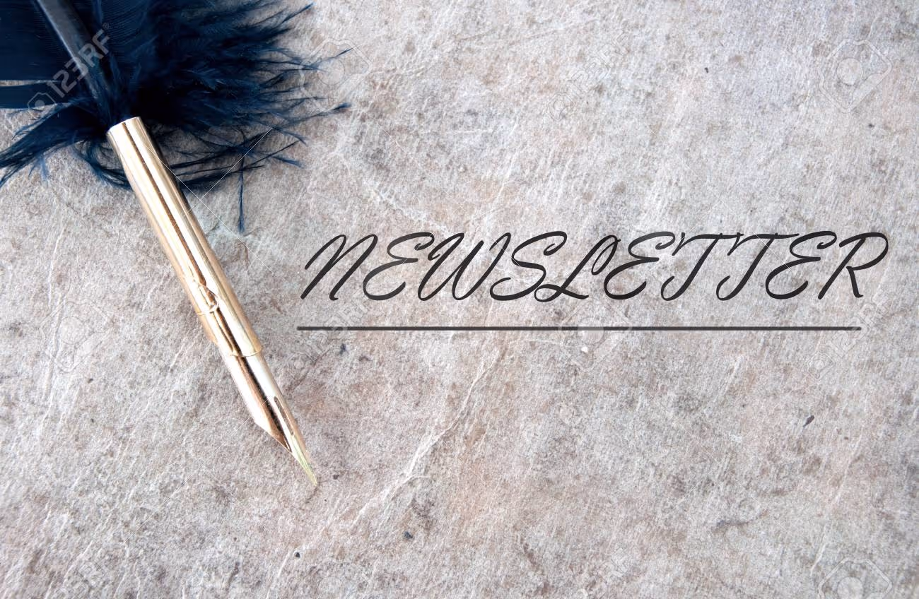 Newsletter - 13285095 Newsletter - 13285095