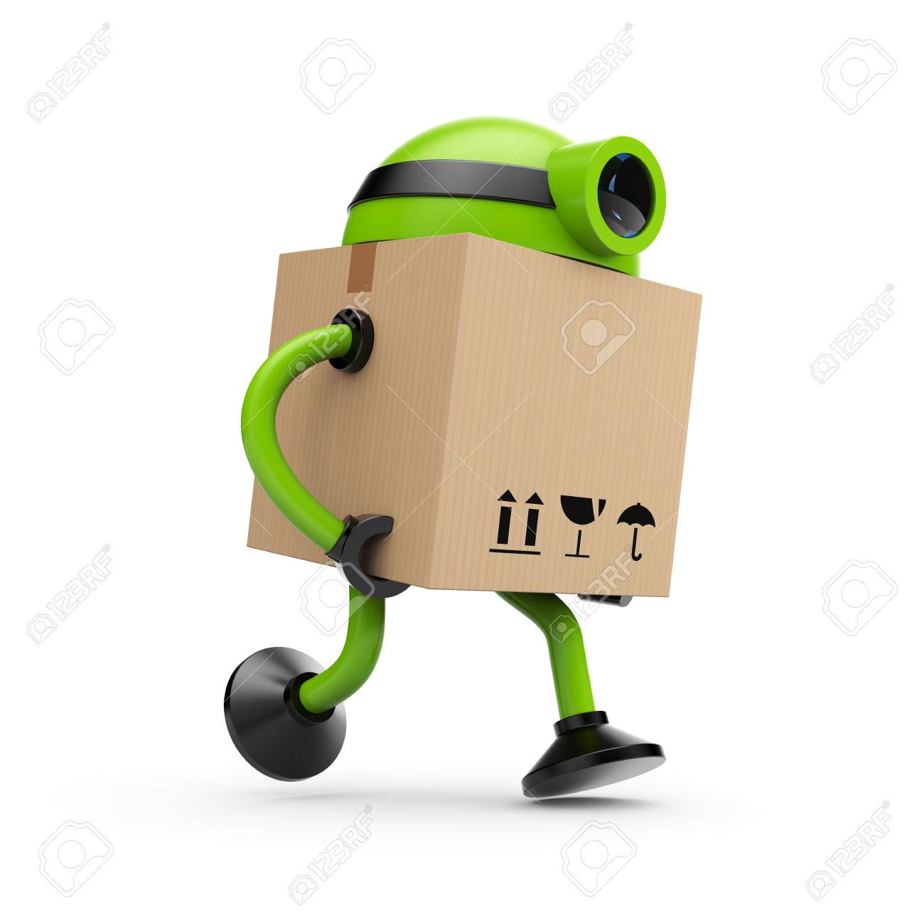 robot in a box