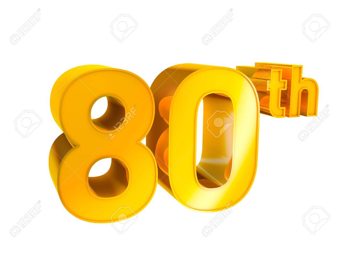 gold character collection 80th
