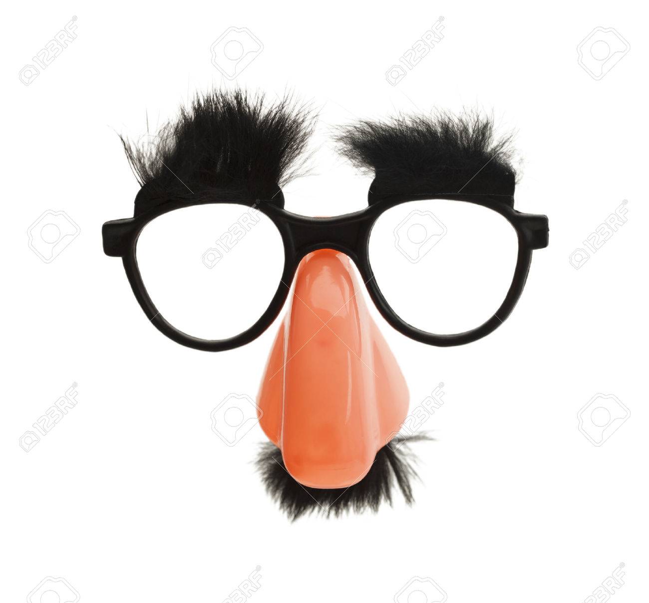 nose moustache glasses