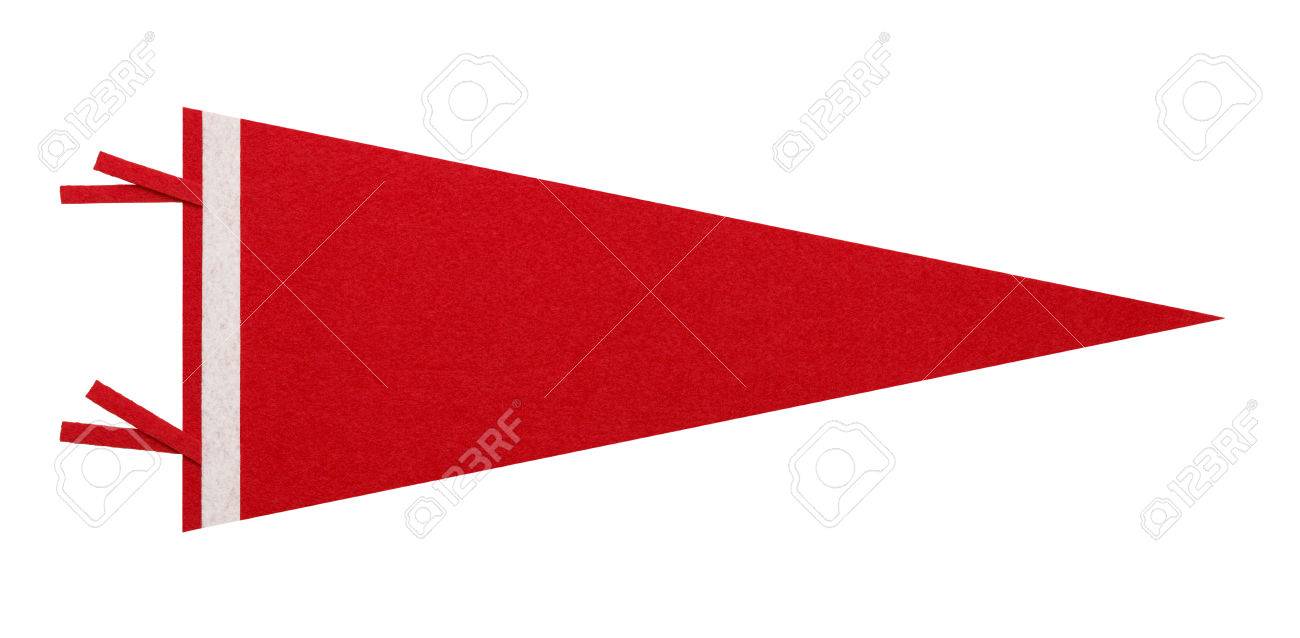 Felt Penant with Copy Space Isolated on White Background. - 38384608 Felt Penant with Copy Space Isolated on White Background. - 38384608