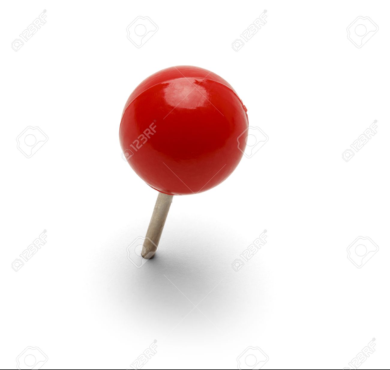 round red thumb tack