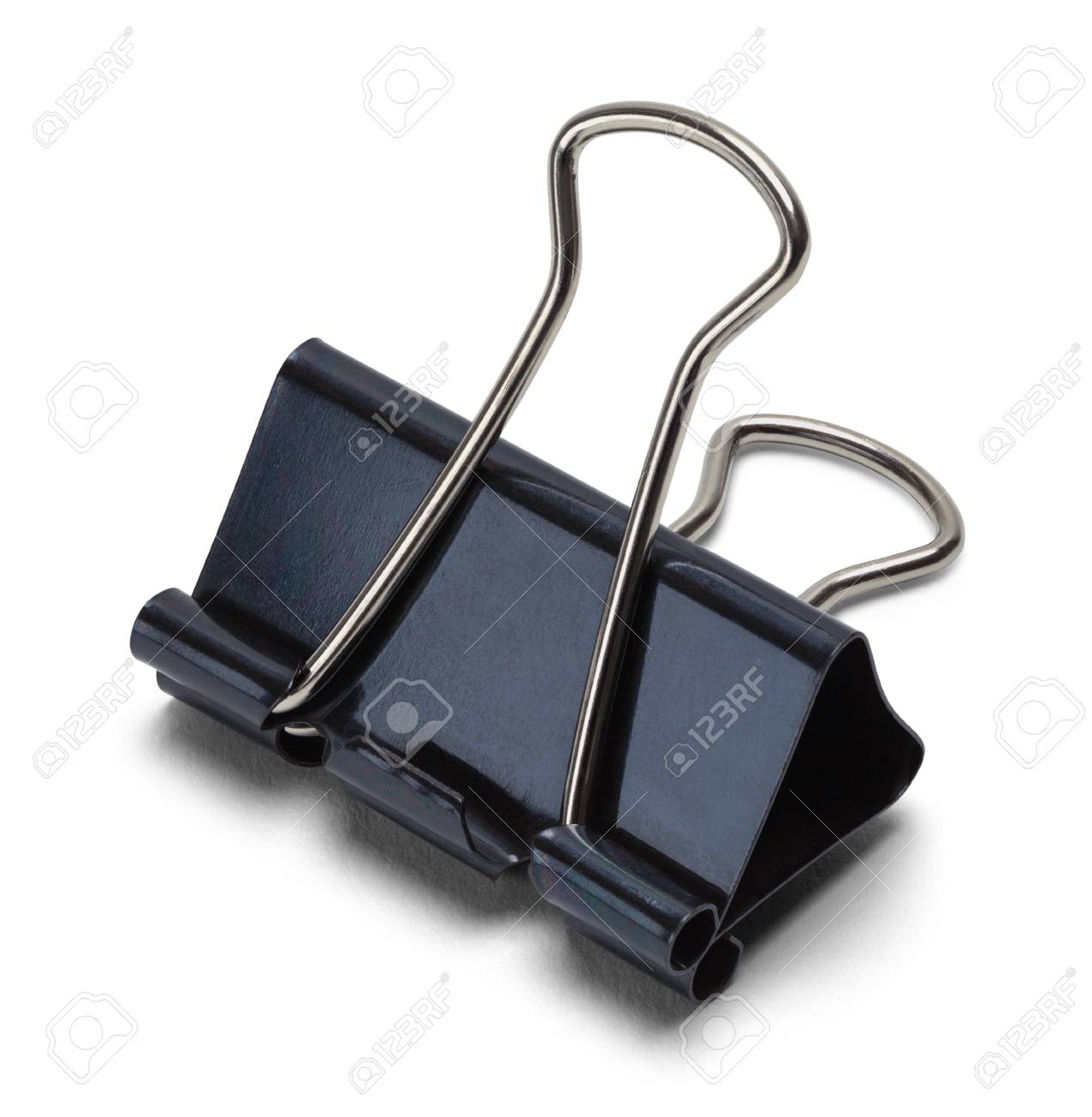 Paper Binder Clip Isolated on White Background. - 84391916 Paper Binder Clip Isolated on White Background. - 84391916