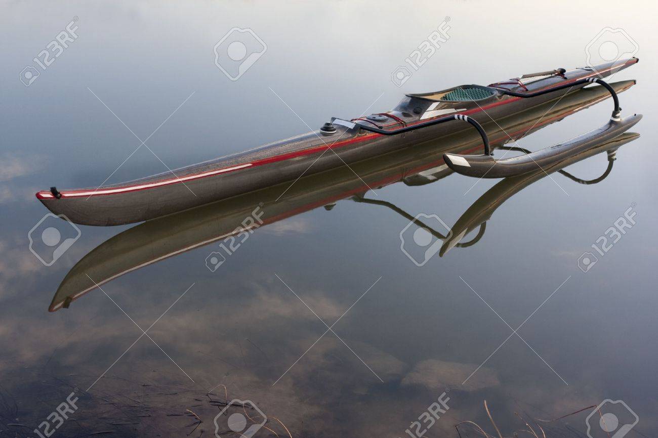 アウトリガーカヌー パドル