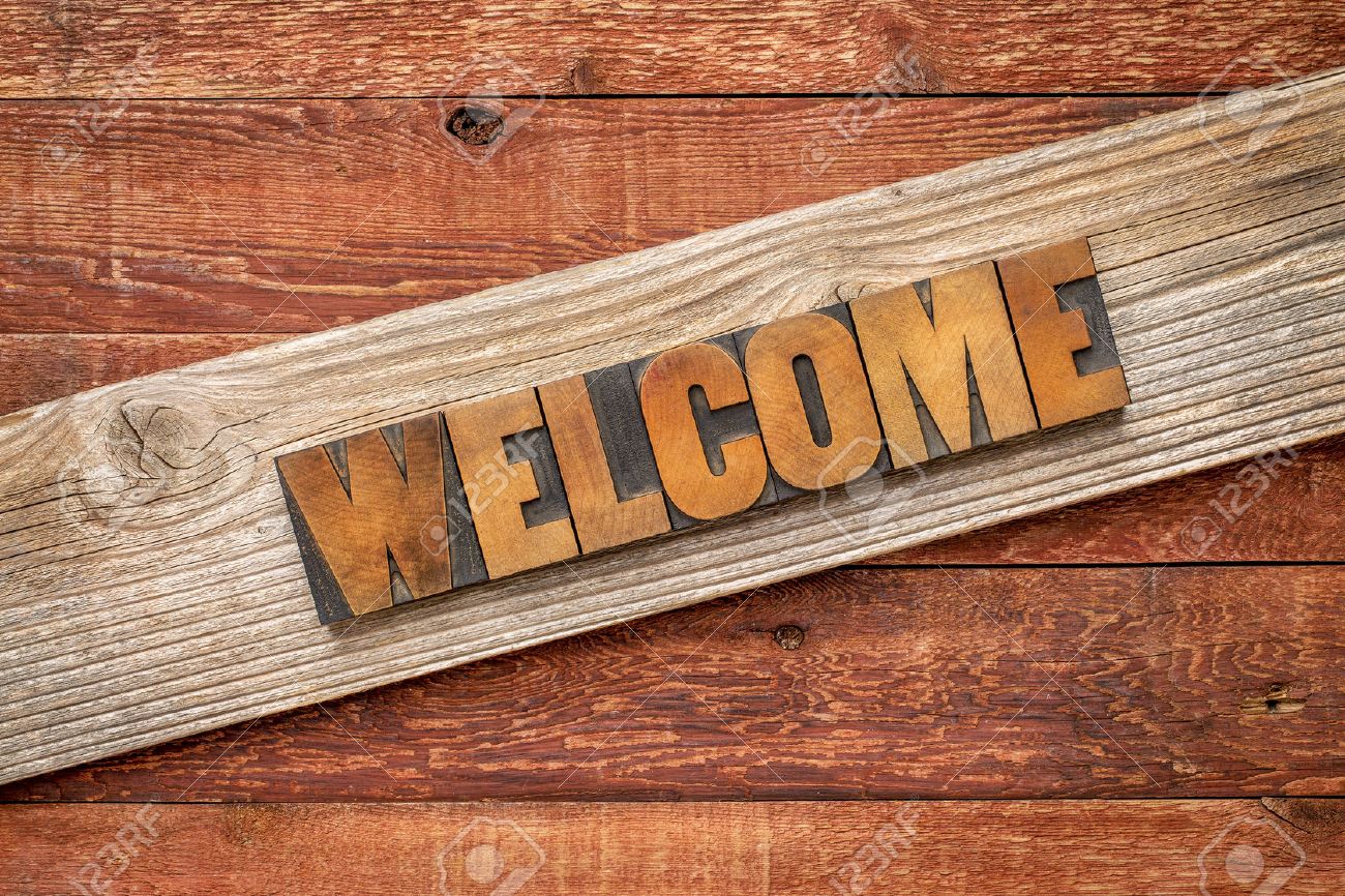 Rustic Welcome Sign Rustic Welcome Sign