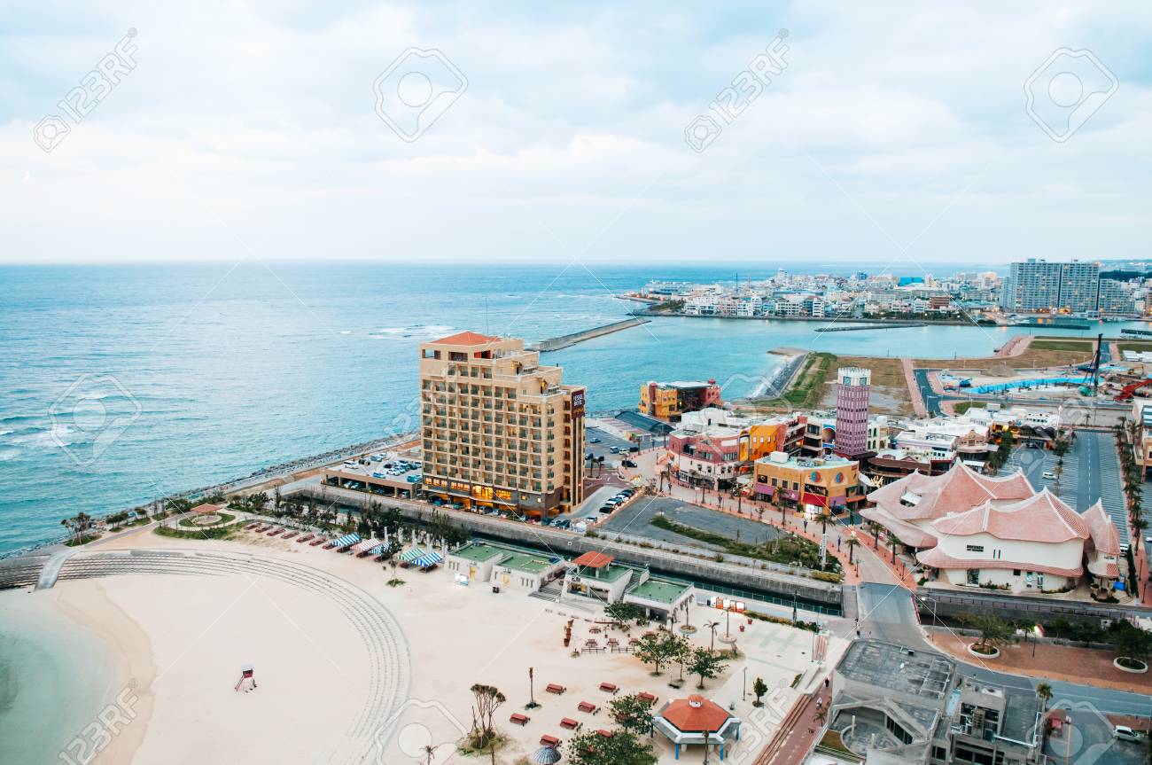 Jan 28 13 Naha Okinawa Japan High Angle View Of Colourful Stock Photo Picture And Royalty Free Image Image