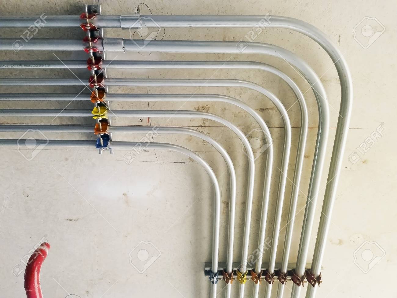 Pipeline For Electrical Wire That Install At Ceiling While The