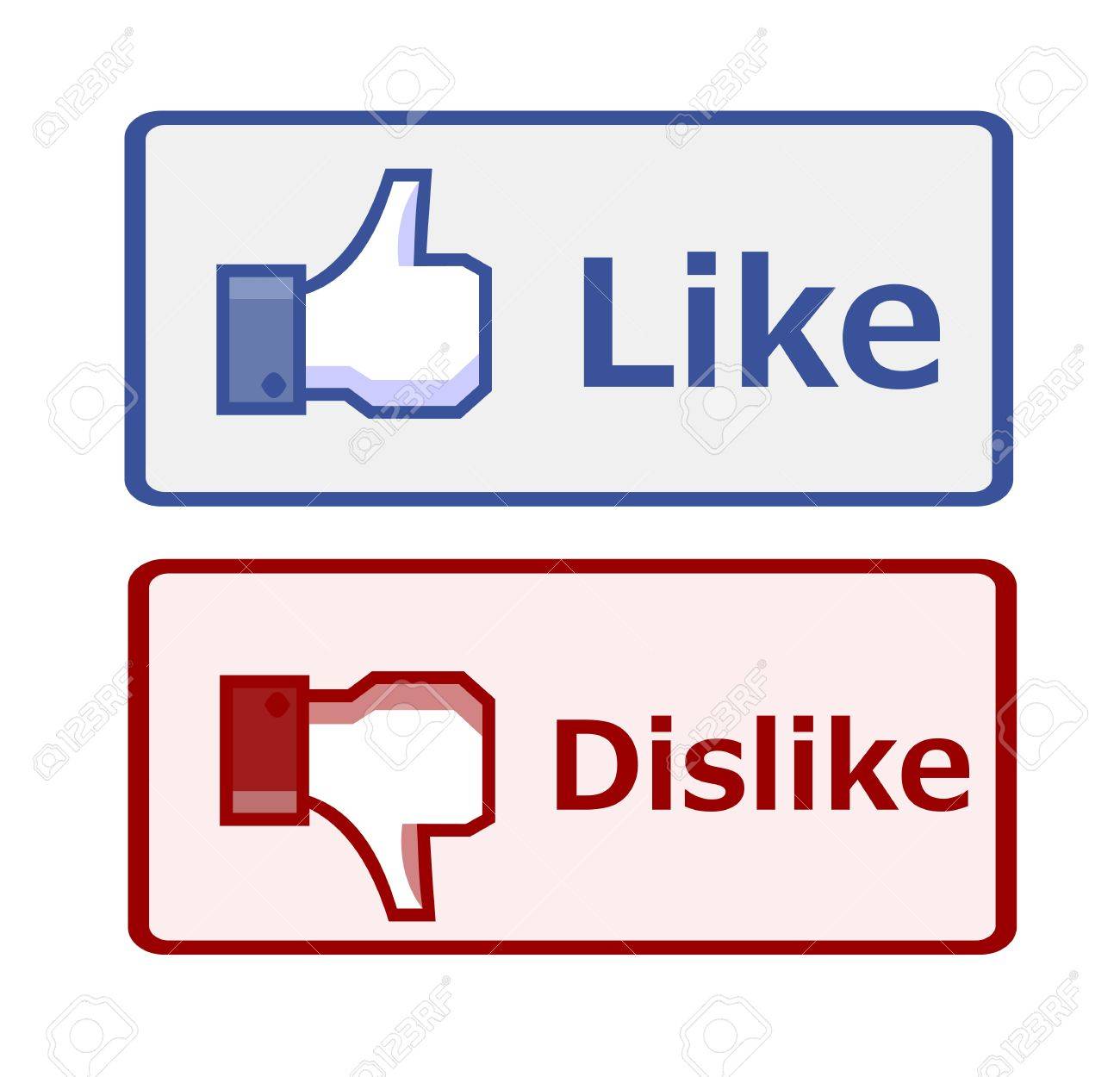 Resultado de imagen de like and dislike