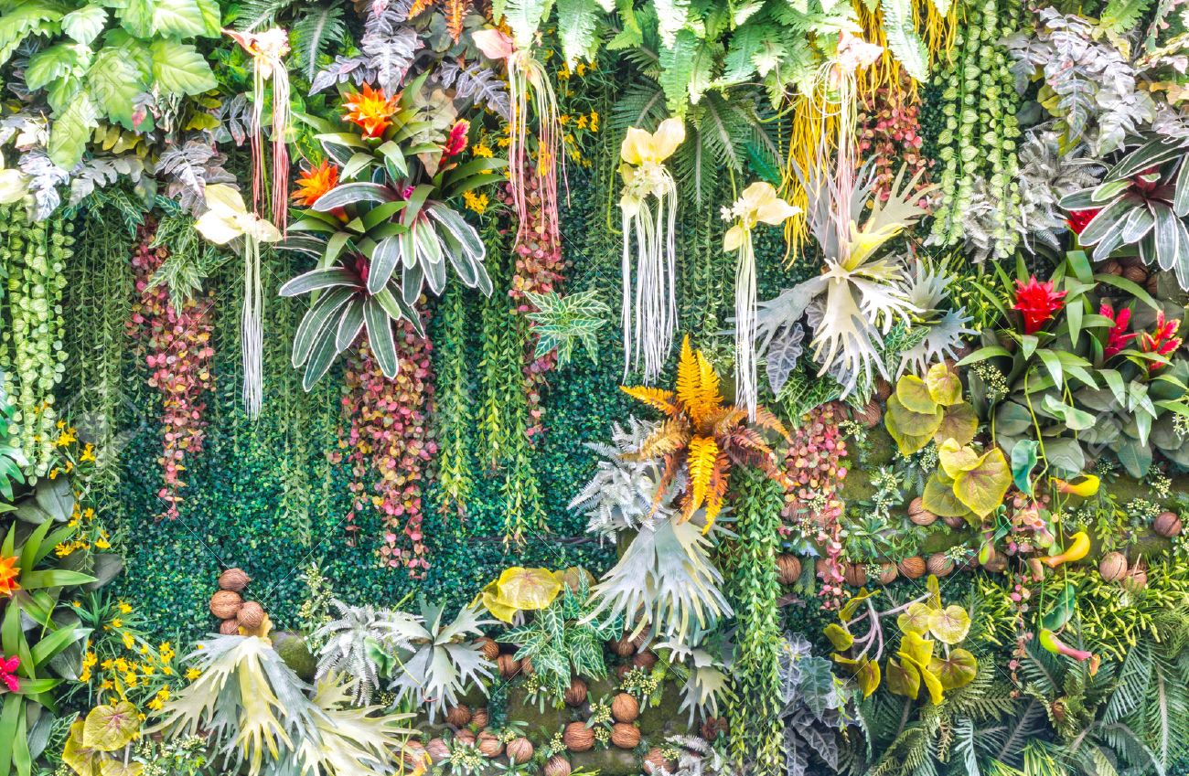 Flora Wall Hanging Artificial Plants