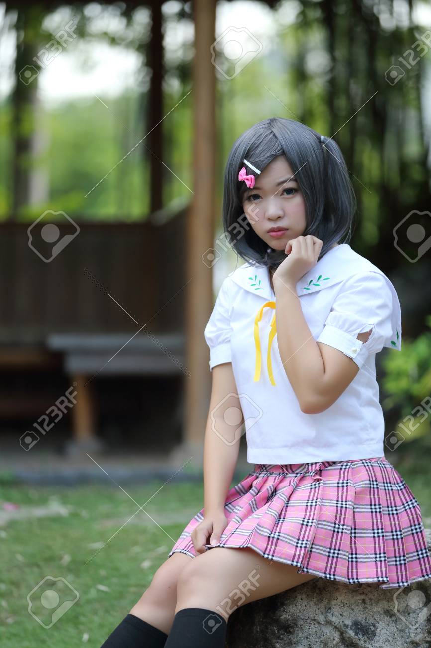 Asian School Girl Outfit