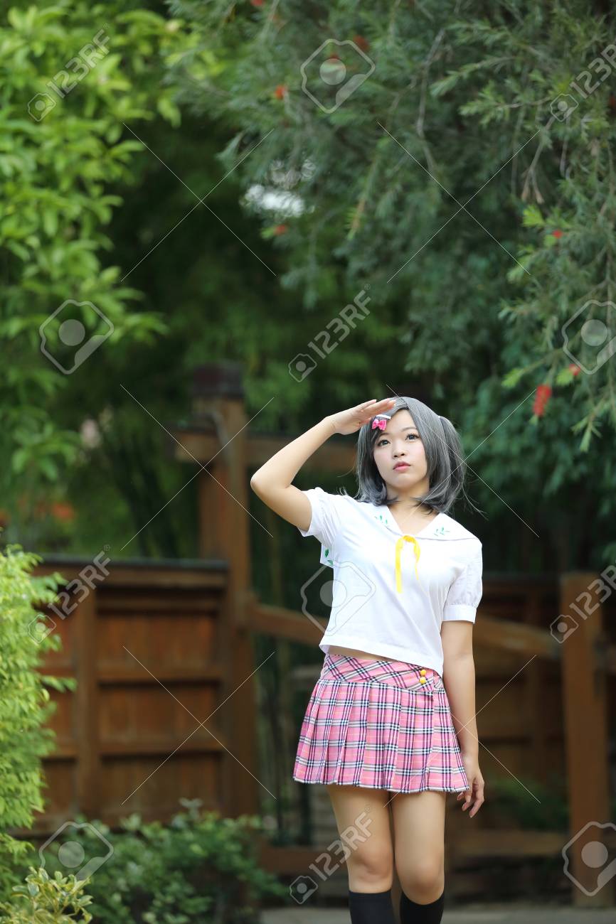 Asian School Girl Outfit