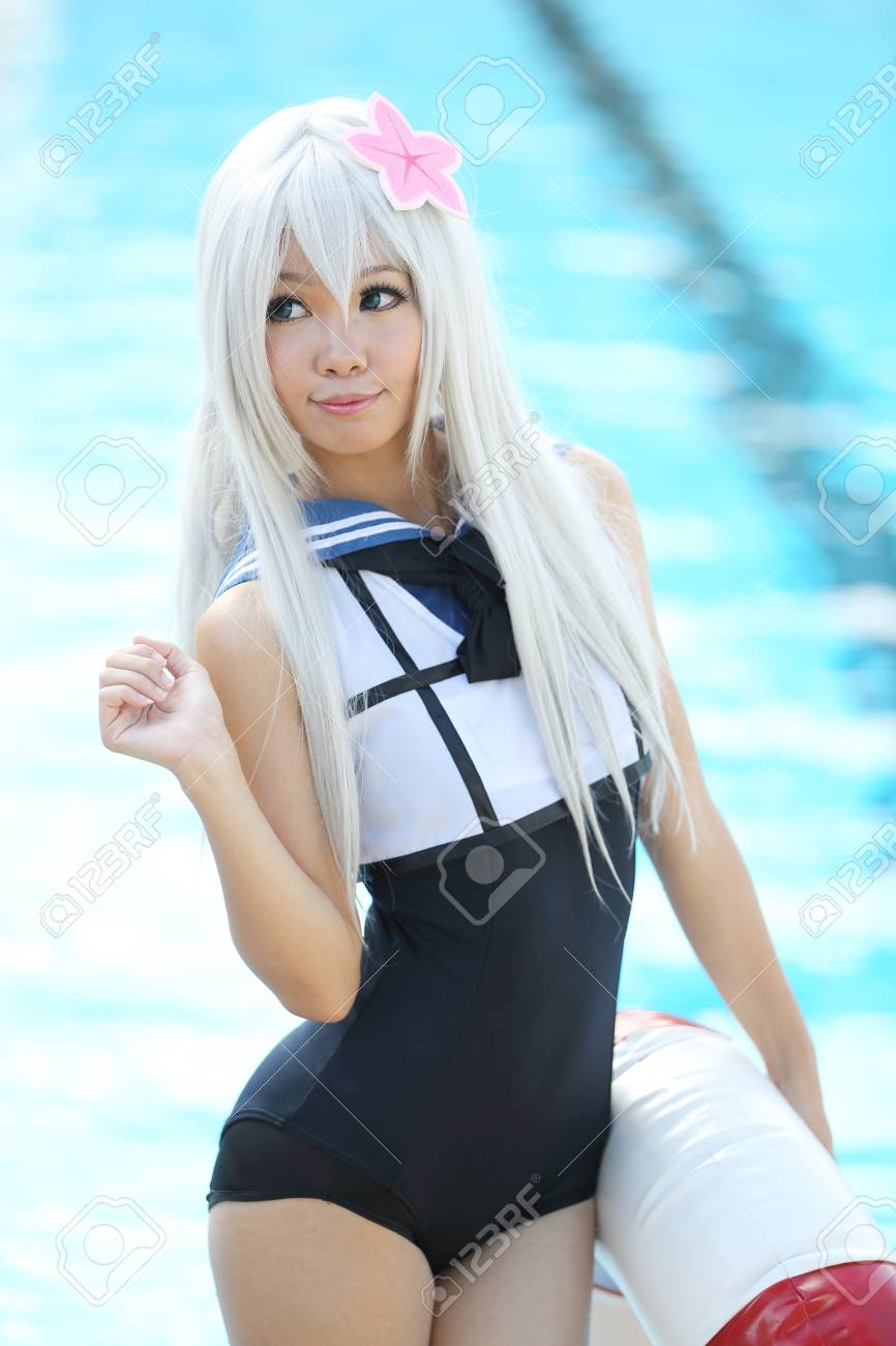 Asian Cosplay Girl With Swim Suite Stock Photo 67343928 Asian Cosplay Girl With Swim Suite Stock Photo 67343928