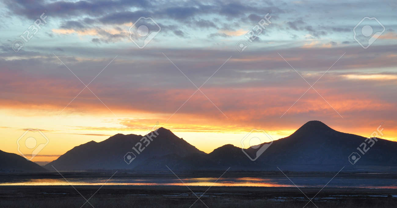 a brightly lit sky falls over mystic lake in southern california skyfalls