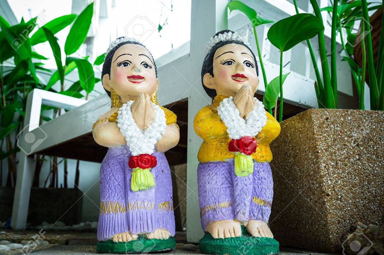 タイ サワディー人形