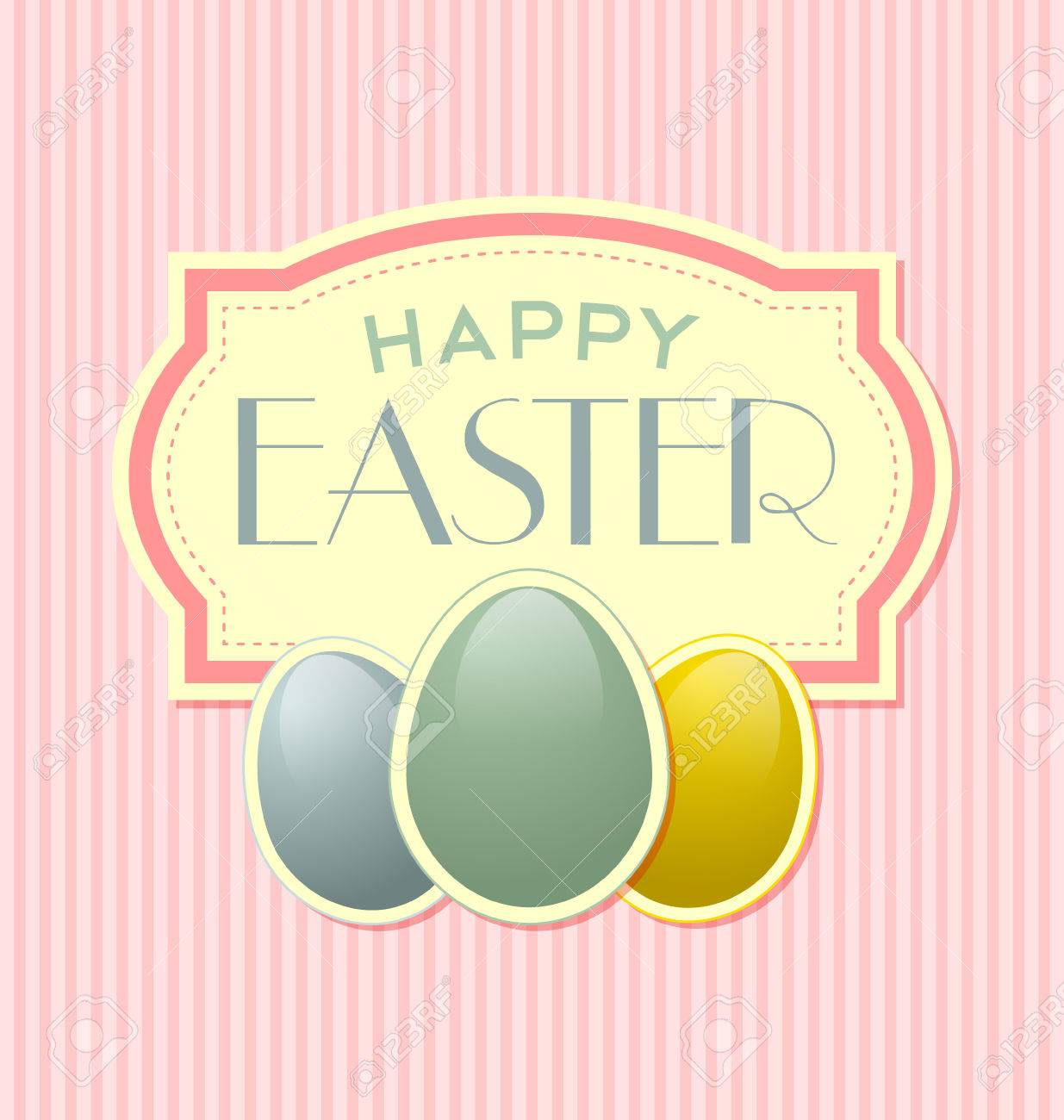 happy easter template