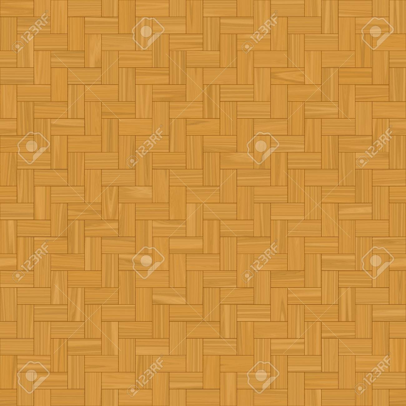 illustration seamless light brown parquet wood block texture illustration