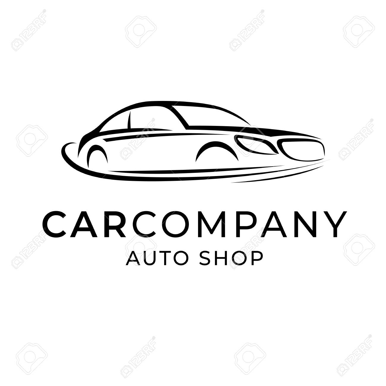 logotipo de la tienda de audio del coche