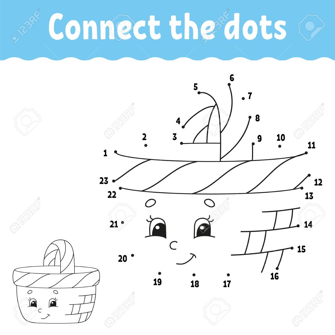 Dot To Dot Draw A Line Handwriting Practice Learning Numbers Royalty Free Cliparts Vectors And Stock Illustration Image
