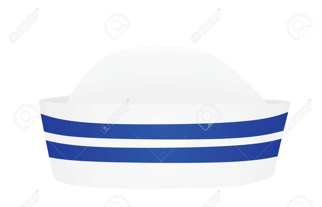sailor hat blue