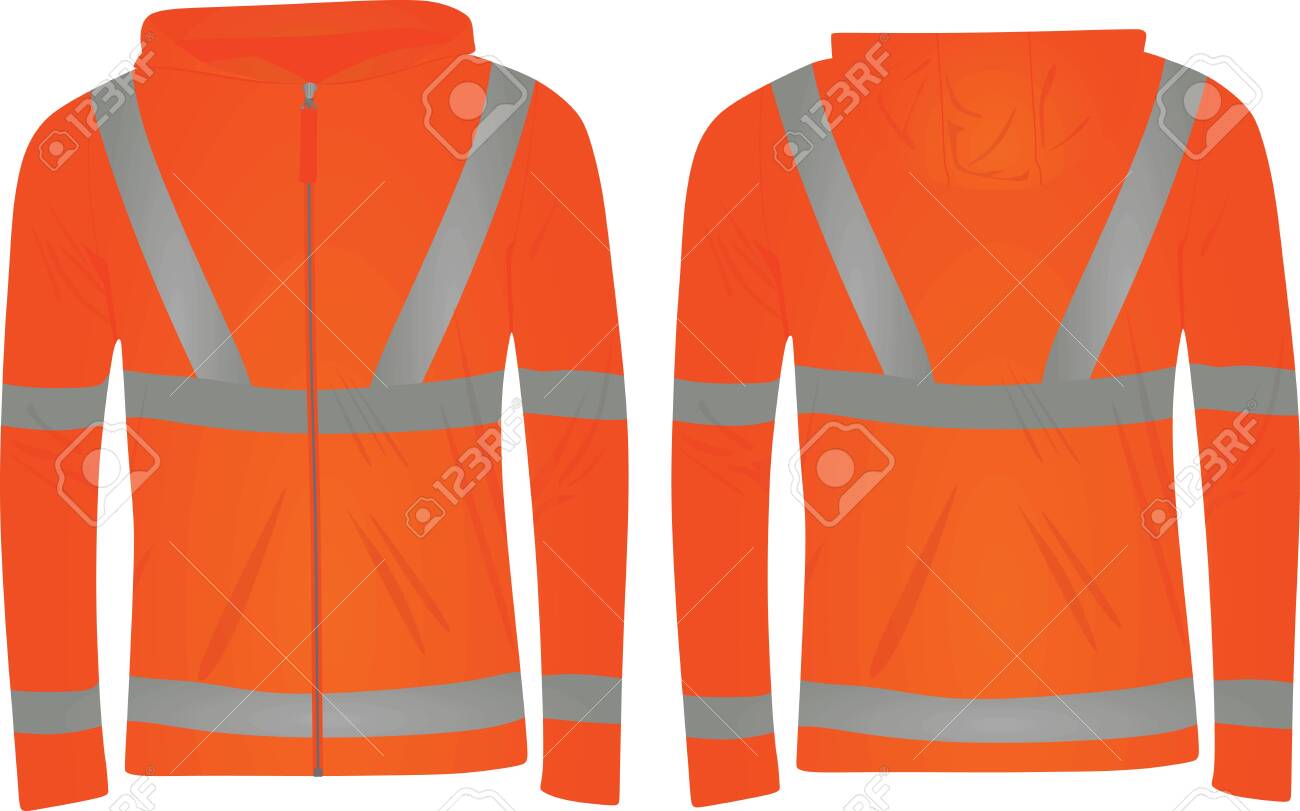 safety jacket orange