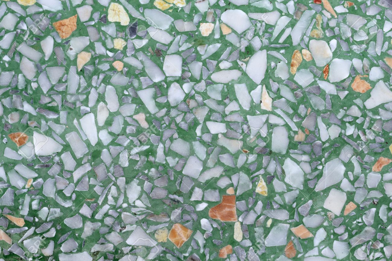 Green Terrazzo Floor Stock Photo Green Terrazzo Floor Stock Photo