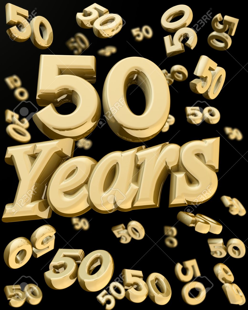 picture Pictures Of The Number 50 50 years anniversary word with bunch of number 50 falling at