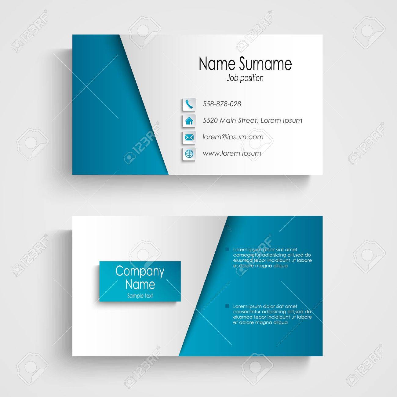 10 business card template