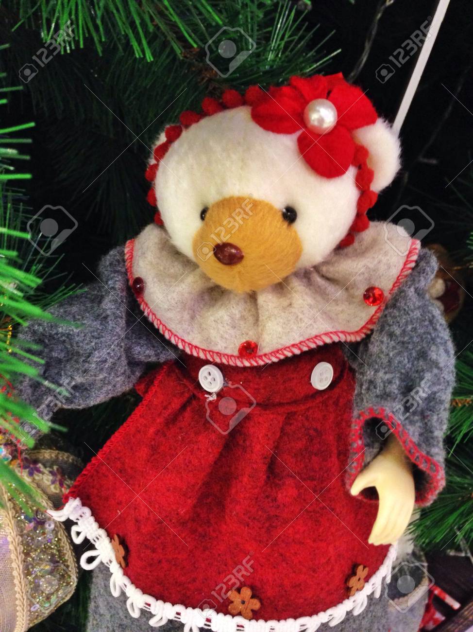 クマのぬいぐるみのクリスマス ツリーの装飾 の写真素材 画像素材 Image クマのぬいぐるみのクリスマス ツリーの装飾 の写真素材 画像素材 Image