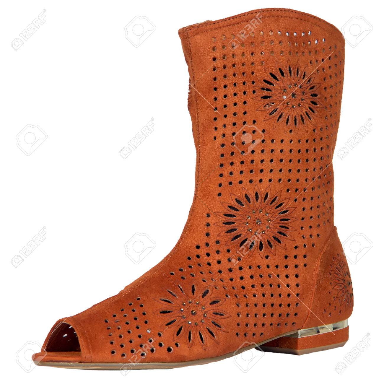 botte d ete en dentelle