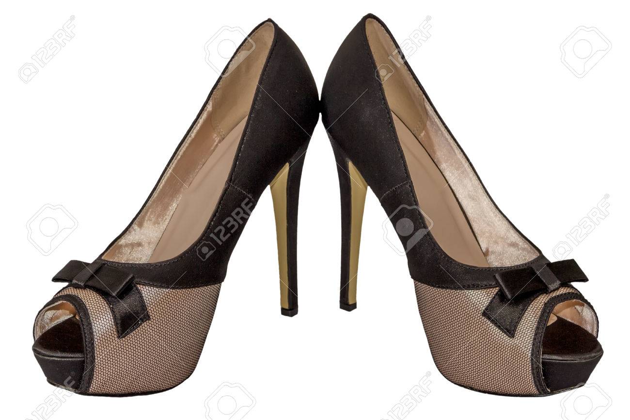 talon beige ouvert