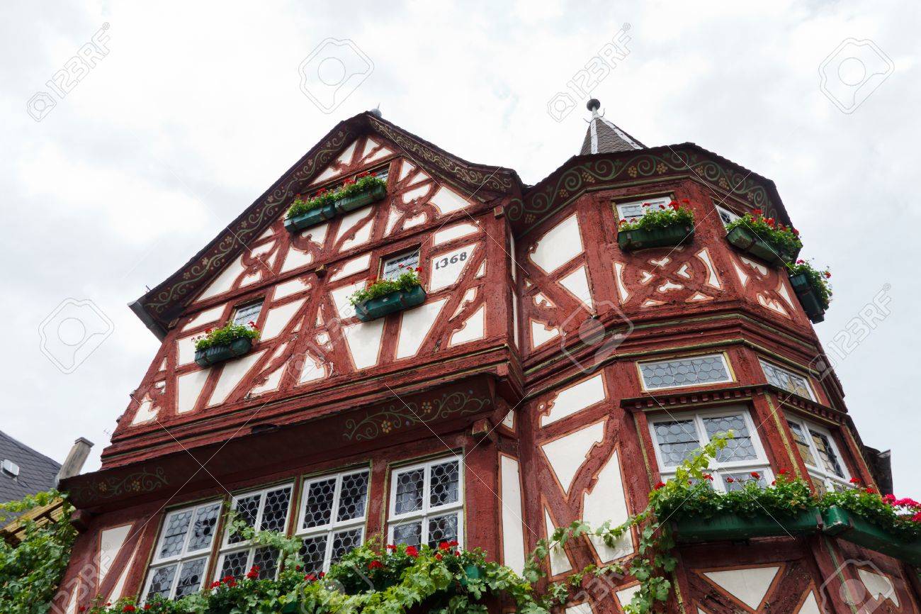 The Altes Haus Old House Is A Medieval Half Timbered House
